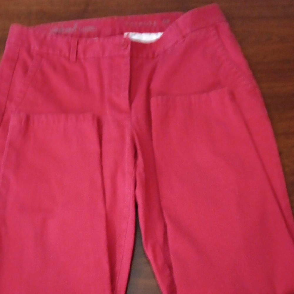 Vibrant Red Pants